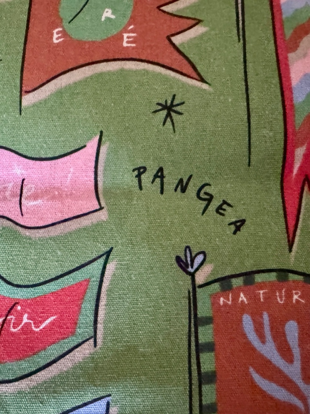 Sezane X Pangea tote NWOT - Picture 5 of 8